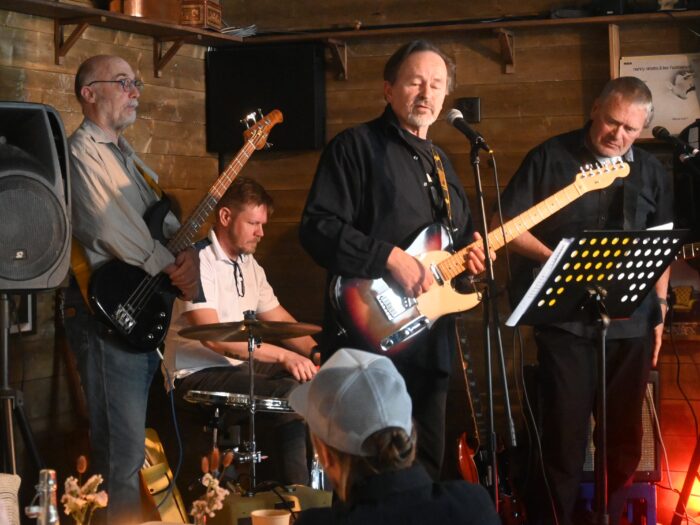 Från vänster: Börje Hanssson, Niclas Rångefors, Magnus Ottelid, Bengt Collberg